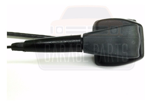 Imagem 3 de 5 de Antena Curta Preta Completa Haste Base Cabo Renault Master