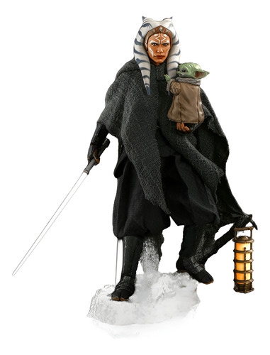 Ashoka Tano And Grogu Sixth Scale Figure Set Hot Toys