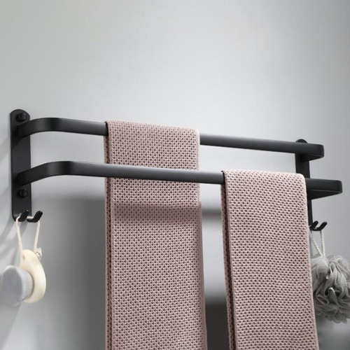Toallero De Baño Ropa Armario Garaje Colgador