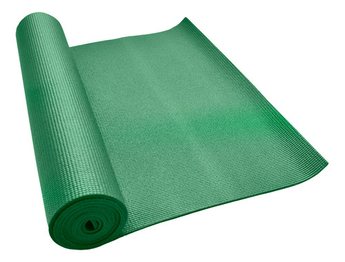 Colchoneta Yoga Mat Fit Pilates 1.8m X 60cm - 6mm Grosor Color Verde