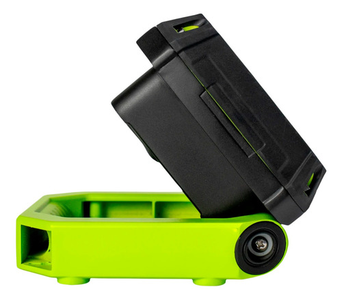 Lámpara Led De Trabajo Recargable Magnética Compacta, Luceco Color Verde