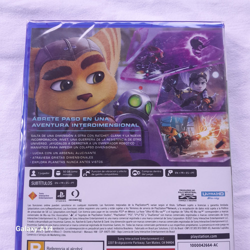 Juego Ratchet And Clank Rift Apart Playstation 5 Sellado (Usado)