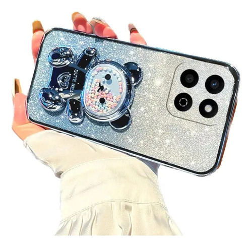 Funda Para Honor 200 Smart X6b X7c Oso Cuentas Polvo Flash