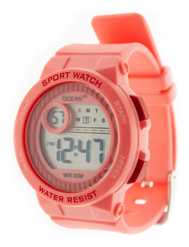 Imagen 2 de 6 de Reloj Mujer Sumergible Digital Ocean Dr. Deportivo Dig159