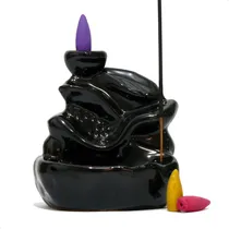 Comprar Porta Conos 3 Hojas Cascada Humo Fuente Decorativa + 10 Cono