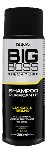Shampoo Cabelo E Braba Limpa Purifica Hidrata Uso Diário