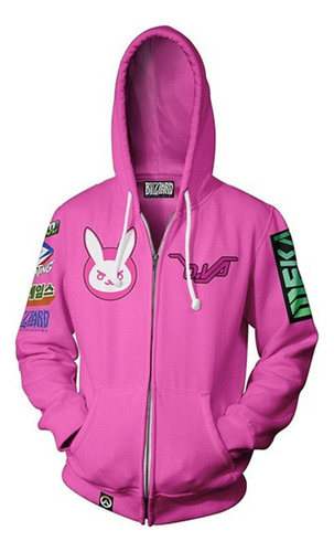 Overwatch D.va Linda Sudadera Con Capucha For Cosplay.