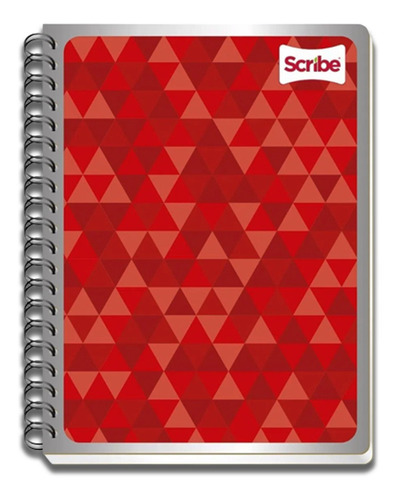 Pack C/5 Cuaderno Scribe Profesional Triangulos 100h 7mm