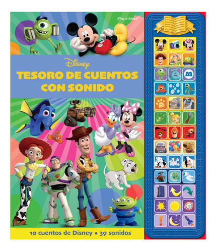 Libro Tesoro De Cuentos Con Sonido Disney Multipropiedad