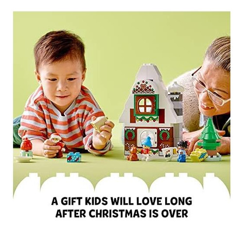 Lego Duplo Santas Gingerbread House Building Building, De Y