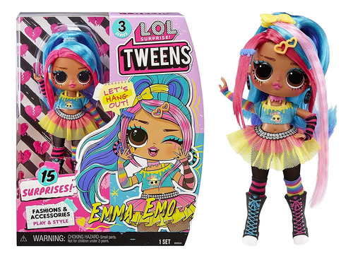 Lol Muñeca Surprise Be Tweens Doll Serie 3 Emma