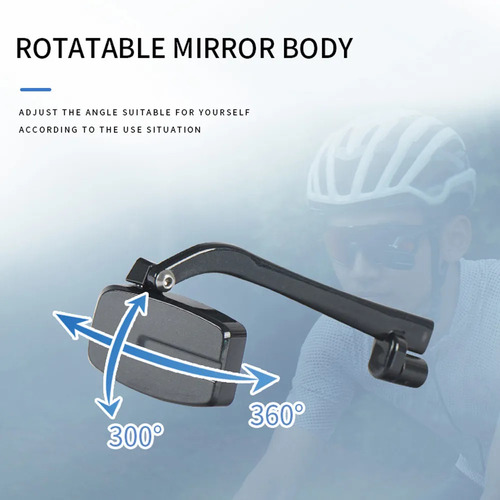 A Espejo Retrovisor For Casco De Bicicleta, Gafas De