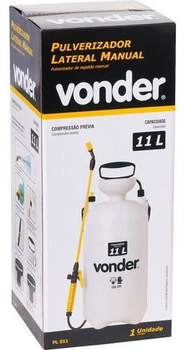 Pulverizador lateral Vonder Pl011 de 11 litros