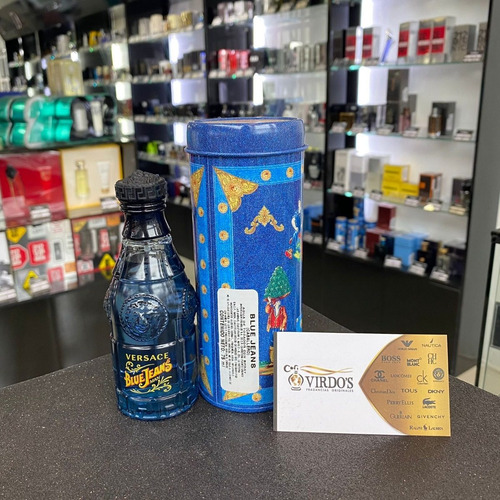 Imagen 3 de 4 de Versace Blue Jeans Edt 75 ml Para Hombre