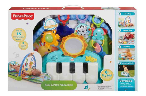 Gimnasio Premium Piano Pataditas 3en1 Musical Fisher Price