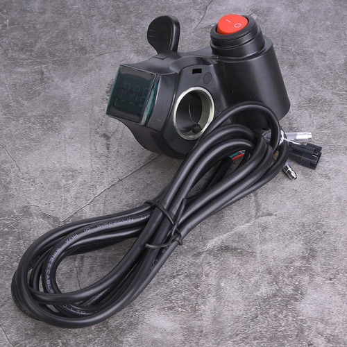 Pantalla De Batería Ebike, Acelerador De Pulgar, Lcd, Voltaj