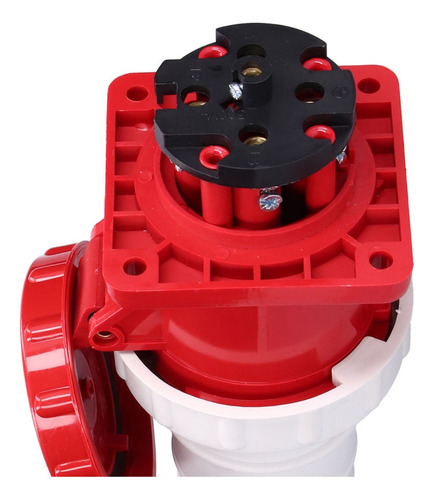 Enchufe Industrial Impermeable De 3 Fases Y 4 Pines 63a 3p+e