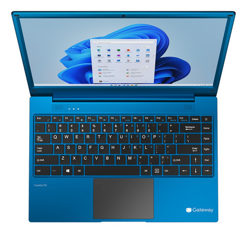 Notebook Gateway Ultra Slim 14.1 Amd Ryzen 8gb Ram 256gb Ssd, cor azul