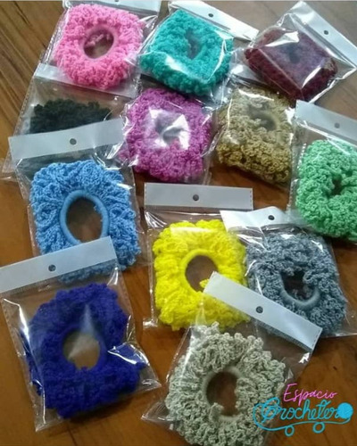 Colitas Para El Cabello Tejido A Crochet 