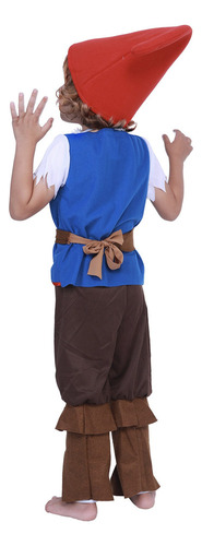 Disfraz Unisex De Duende Enano For Niños Y Niñas