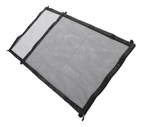 Pet Fence Gate Mesh, Plegable, Portátil, Multifuncional, Par