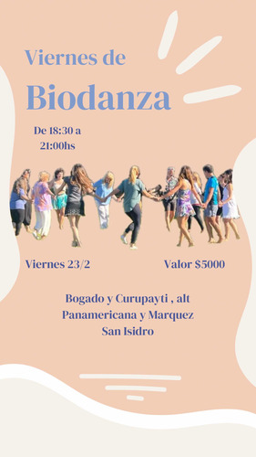 Viernes De Biodanza Zona San Isidro