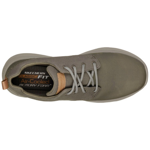 malla sangrado personal Zapatos Skechers Acton Khaki Casual Trabajo Memory Foam | Envío gratis