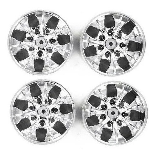 Set De Rines 2.8 Cromados 7 Spoke Redcat Racing - 08008n