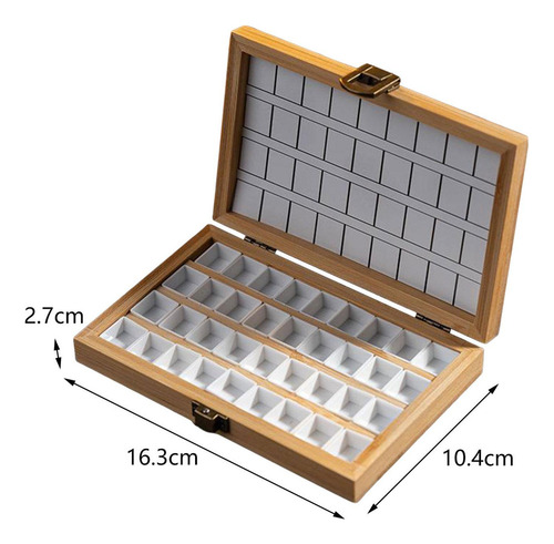 Py Paleta De Acuarela Vacía, Caja De Paleta De Pintura De
