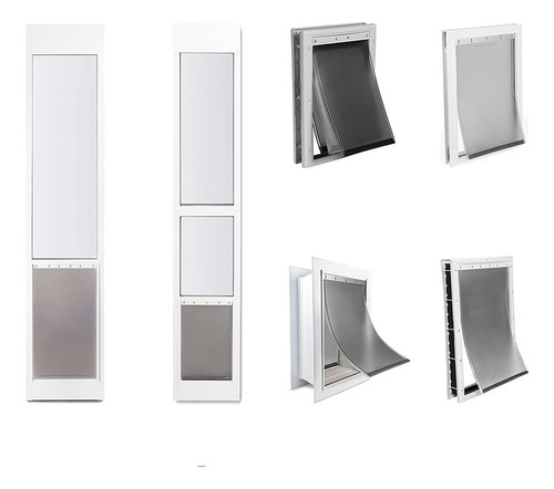 Reemplazo Duradero De Solapa Para Puerta De Perro, 5 Hoyos