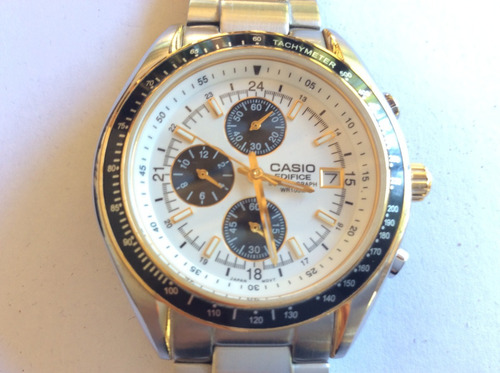 Lindão Relógio Cásio Edifice 40 Mm, À Prova Dágua 100 M.
