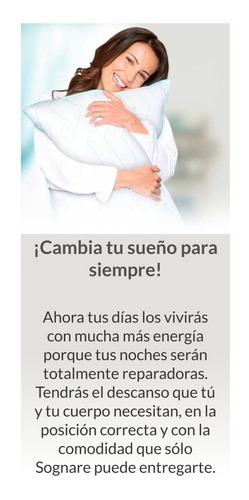 Imagen 7 de 10 de Almohadas Sognare ( Pack De 2 ) Hipoalergénicas ( Queen )