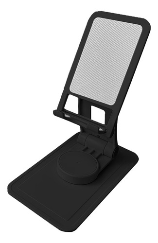 Soporte Universal Para Celular iGAD Base De Plástico Portátil Plegable Slim Holder De Escritorio Color Negro