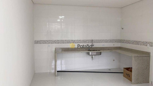 Imagem 24 de 30 de Excelente Prédio Comercial Novo Para Alugar, 607 M² Por R$ 22.000/mês - Centro - São Bernardo Do Campo/sp - Pr0123