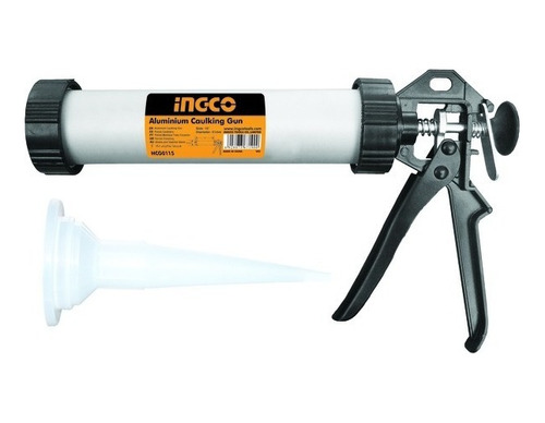 Pistola P.aplicar Silicona Cartucho Aluminio 15  Ingco