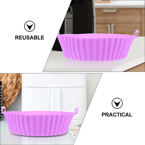Almohadilla Redonda Para Freidora Airfryer, 2 Unidades