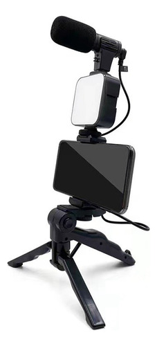 Kit De Trípode Para Teléfono Móvil Con Micrófono Led, Video