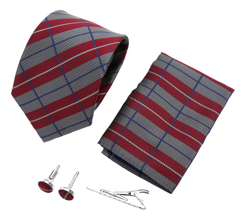 Corbatas Para Hombre, Conjunto De Corbata De Negocios Con Pa