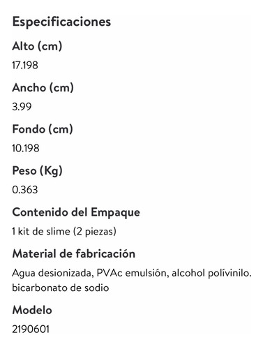 Kit De Slime Diversión En La Jungla Elmers