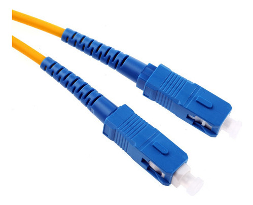 Patch Cord De Fibra Óptica Monomodo Sc/upc Sc/upc 10 Metros