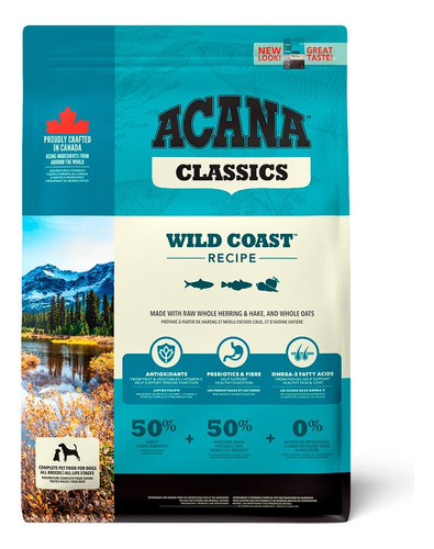 Acana Classic Wild Coast 9.7kg Envió Gratis Razas Mascotas
