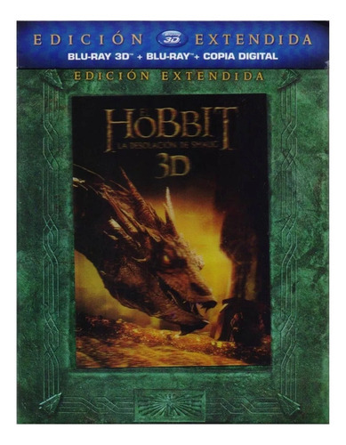 Hobbit La Desolacion De Smaug Ext 3d + Figura Barrel Riders (Usado)