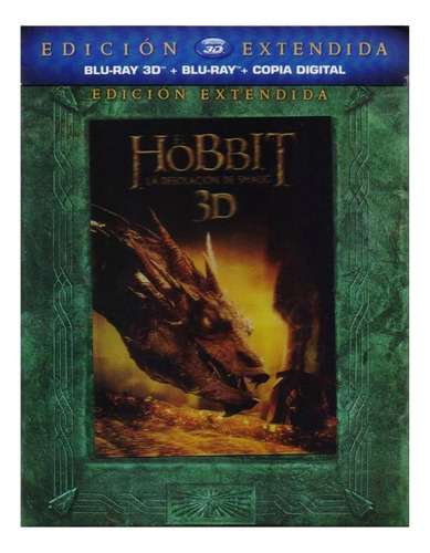 Hobbit La Desolacion De Smaug Extendida Pelicula Blu-ray 3d