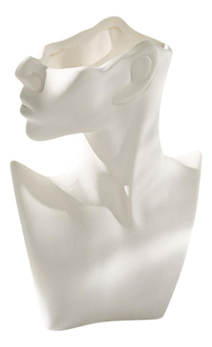 Jarrón De Cuerpo Humano De Arte Diámetro 8,5 Cm.