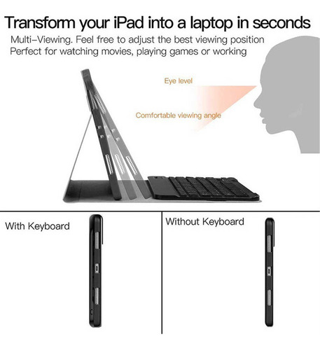 Funda Con Teclado Ñ Para Lenovo Tab M9 2023 Tb-310fu