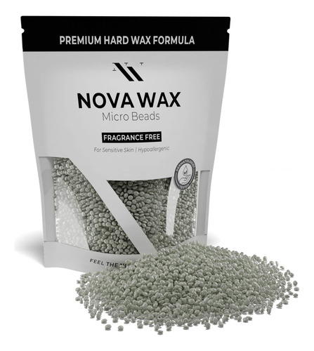 Nova Wax Cuentas De Cera Dura De 35.27oz Para Depilacin, Rep