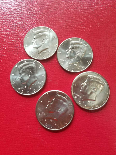Imagen 1 de 2 de Monedas Usa Años 2000- 2019 Kennedy 50 Cents