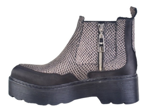 Imagen 5 de 8 de Botinetas Panchas Botitas De Mujer De Cuero Pietra - Ferraro