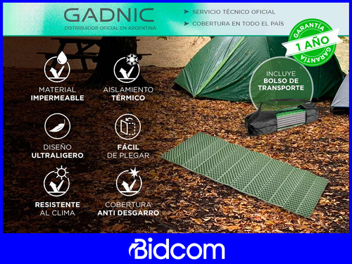 Aislante Mat Yoga Aire Libre Campamento Gadnic Trekking