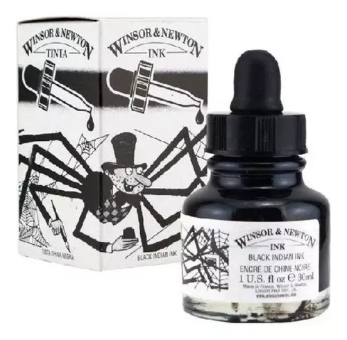 Encre de Chine noire Winsor & Newton - 30 ml